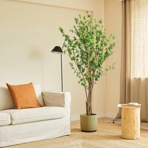 BLAINE | Enkianthus 195 cm | Enquianto | Plantas Artificiales Decorativas | Planta Artificial Grande | Plantas Artificiales Interior/Exterior | Planta Artificial Realista Decorativa | Sin Cuidados
