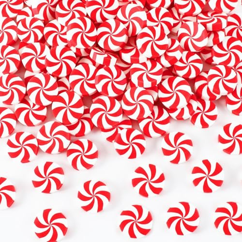80 Stück Mini Weihnachten Candy Weihnachtsdeko, Künstliche Zuckerstangen Weihnachten Miniaturen zum Basteln Weihnachtsbaumschmuck Pfefferminz Bonbons Dekorationen für Weihnachtsbaum Party