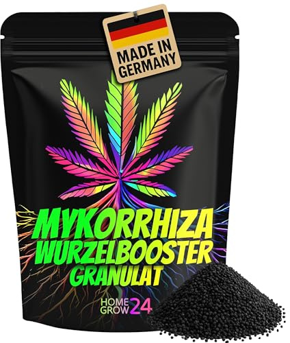 HOMEGROW24 Mykorrhiza Wurzelbooster, 200 g Granulat, organischer Wurzelaktivator, 100% natürlicher Wurzelstimulator ohne Chemie