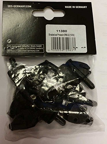 SKS Spb Fixation DE Tringle Profil Sachet DE 10 PIÈCES Unisex-Adult, Noir, Taille Unique