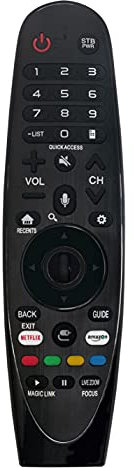 VINABTY AN-MR650A ANMR650A Ersatzfernbedienung für LG 3DSmart UJ SJ LJ OLED C7V 49UJ752T 55UJ752T 65UJ752T 70UJ657T 75UJ657T 75SJ955T 55SJ850T 60SJ850T 65SJ850T