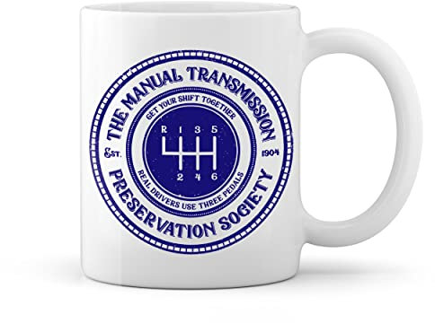 Get Your Shift Together Real Driver Use Three Pedals Weiße Tasse Mug