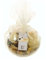 Angraves Vanilla Pod Scented Pot Pourri Glass Fish Bowl Vase Gift Wrapped Set (20cm)