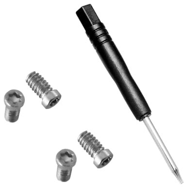 T6 Screwdriver & T6 Screws Replacement for Oakley X-Metal Series/Oakley Juliet/Juliet Vented/X Squared/X Metal XX/X Metal Penny/Mars Sunglasses Repair Kit (4 pcs Screw+Screwdriver)