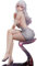 Qiancc Serinas Figur - 23cm Anime Girl Serinas Sitzende Actionfigur Modell Ornamente Collectibles Statue Geschenke Für Fans
