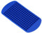 S_CUBE Eiswürfelform Silikon BPA-Frei Eiswürfelformen für Cocktails,Saft,Cola,Getränk Flexible Silikonformen 160 Fach Eiswürfel Würfel: (1X1X1 cm) (Blau)