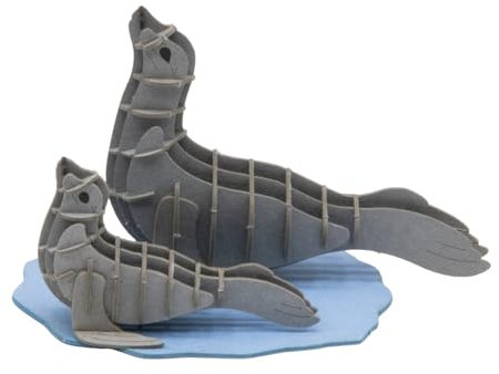 Fridolin 11748 3D-Papiermodell - Seehunde