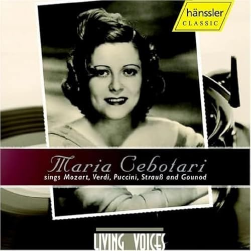 Maria Cebotari Sings Mozart, Puccini, Strauß, Gounod