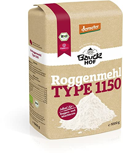 Bauckhof Roggenmehl Type 1150 (1 kg) - Bio