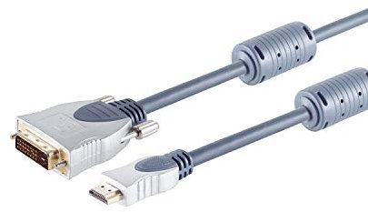 Home Cinema HDMI 19pol Stecker auf DVI-D 24+1 Stecker, 1m