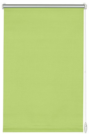 Gardinia EASYFIX Thermo-Rollo mit Thermo-Rückseite zum Klemmen oder Kleben, Höchste Lichtreflektion, Energiesparend, Lichtundurchlässig, Alle Montage-Teile inklusive, Apfelgrün, 120 x 150 cm (BxH), 30742