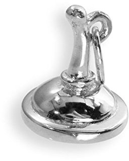 Viennagold Eisstock Anhänger echt Sterling Silber925 massiv (Art.207116)