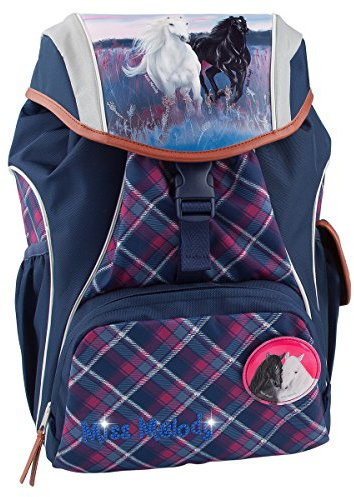 Miss Melody 6560 Durchläufer Schulrucksack, 44 cm, Mehrfarbig