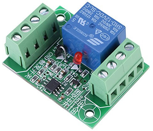 DC 12V 1-Kanal Trigger Relais Modul Bistabil Low Pegel Soft Touch Schalter