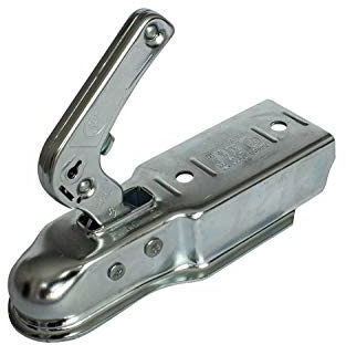 STEELPRESS Gancio a Sfera ZSK-0750J 750 kg carico Verticale 75 kg per timone Quadrato 70 mm, Collegamento Sicuro rimorchio al Veicolo trainante per Trasporto Leggero per rimorchi