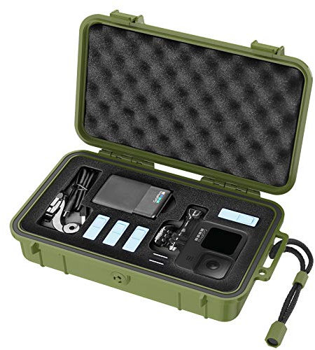 Smatree-Custodia per il trasporto compatibile con Gopro, SmaCase GA150 Floaty, resistente all'acqua, antiurto, per GoPro Hero 13/12/11/10/9/8/7/6/5/Hero 2018 (fotocamera e accessori non inclusi)