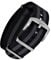 BOMBFROG NATO Strap Uhrenarmband 22mm Nylon schwarz-grau, Dornenschließe silber, Uhrenarmband Nato (22 mm, Schwarz-Grau - Dornenschließe silber)
