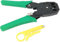 LEDLUX Pinza Crimpatrice RJ45 RJ11 RJ12 Per Cavo Di Rete Ethernet LAN Telefono + Spelafili