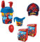 Kit Mare Bambino SPIDERMAN Set Spiaggia SECCHIELLO + CAPPELLO ESTIVO VISIERA + SALVAGENTE Spiaggia Gonfiabile Giochi Spiaggia Sabbia Uomo Ragno