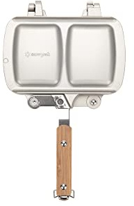 Snow Peak Tramezzino Camping Sandwichmaker, Aluminium, geeignet für Camping & Outdoor