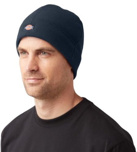 Dickies Herren Fleece Beanie-Mütze, Dunkles Marineblau, Einheitsgröße