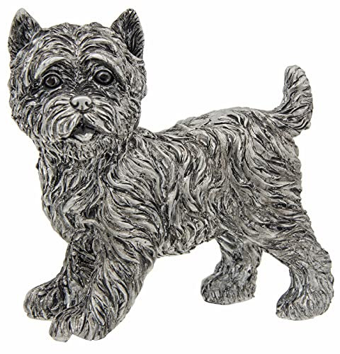 Shudehill Giftware Silver Westie Small Standing Dog