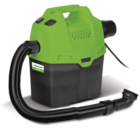 Cleancraft Trockensauger dryCAT 15 (Staubsauger inkl. Zubehör, Behälter 5 l, inkl. HEPA F9 Filter, Industriesauger, Luftmenge 23 l/min) 7002105