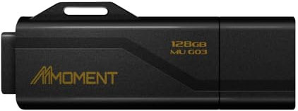 MMOMENT MU G03 128 GB Flash Drive USB 3.2 (USB 3.1 / USB 3.0) USB-Flash-Laufwerk, Lesegeschwindigkeit bis zu 100 MB/s