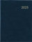 Zettler - Wochenbuch 2025 blau, 21x26,5cm, Taschenkalender mit 128 Seiten im wattiertem Einband, 1 Woche auf 2 Seiten, Fadensiegelung, Eckenperforation und internationales Kalendarium