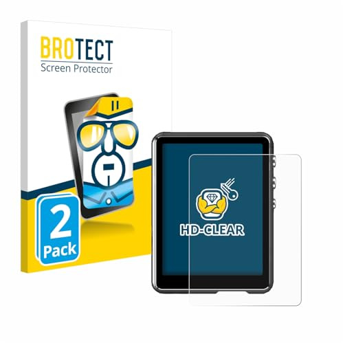 BROTECT Schutzfolie für Mechen M3 | 2 Stück Transparenter Displayschutz Made in Germany Klare Displayschutz-Folie Clear Einfache Montage Case-Friendly