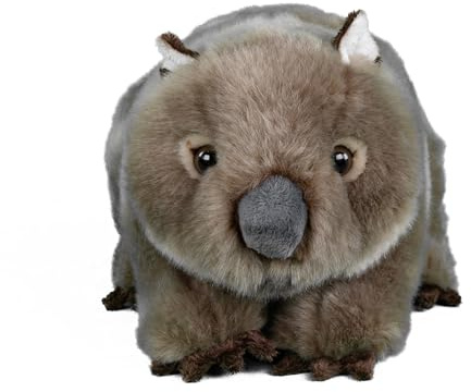 Teddys Rothenburg Kuscheltier Wombat braun 28 cm Plüschwombat Plüschtier