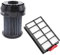 vhbw Filter-Set kompatibel mit Bosch BGS 62232/01 BOSCH ROXX X 2200 WATT Staubsauger - 2x Filter (HEPA-Filter, Lamellenfilter)
