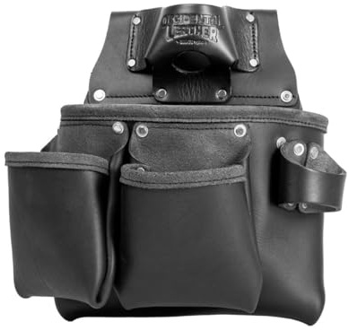 Occidental Leather UB5018DB 3 Pouch Pro Tool™ Bag - Ultra Black