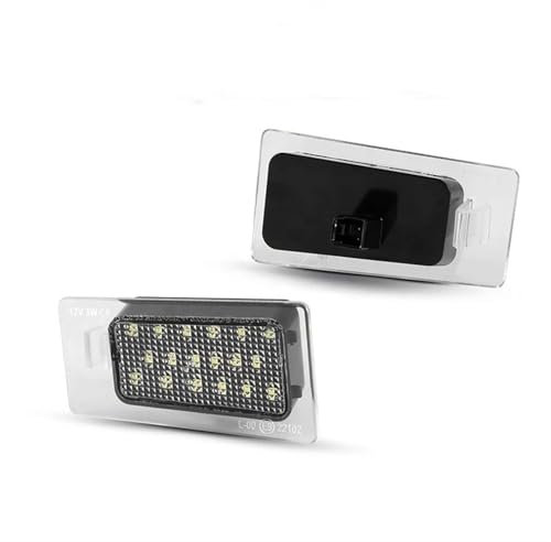 Luces para Placa de matrícula 2 Uds Canbus LED para Placa De Matrícula Luces Lámparas para Kia Ceed SW para Forte KX3 para Cerato para Seltos 2012-2021 Luz de matrícula