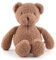 Bieco Kuscheltier Bär Mika | 37 cm | Teddybär aus Bouclé | Baby Plüsch Bär Stofftier | Plüschtier Teddy XXL Tedy Bear Kuscheltier Plüschtier Baby Gute Besserung Teddy Bär ab 0 Monate Weihnachtsbär