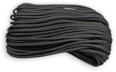 BricoShopping Corda per Tende Veneziane 3mm 20mt Resistente Anti UV Multiuso Cordino Ideale per Binario Tenda Bricolage Treccia Nautica Giardinaggio Campeggio Scooby-Doo Merceria Scubidu (Nera)