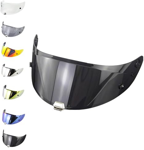 EvoParts Visier Hj-26 für Helm Hjc Rpha 70 - Rpha 11 Pinlock ready und tear off ready (schwarz 80%)
