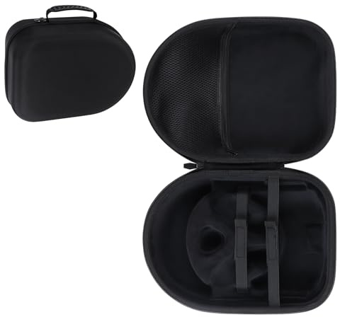 Peyyargo Protective Case for Meta Quest 2/3/ 3S VR Headset and Controllers | Hard EVA Shell, Shock & Scratch Resistant, Portable Bag, Headset and Controllers Accessories, Versatile Use, Black