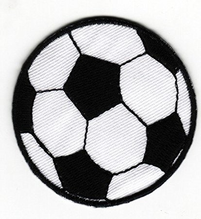 Sew-on Iron-on Embroidered Patch Football Badge