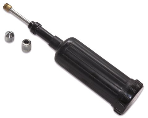 WirthCo 32990 Funnel King Push-Style Grease Gun with Hydraulic and Flush Couplers