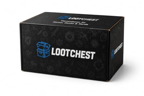 lootchest Reunite Jumbo Geschenkbox – 10–11 Fanartikel, über 90 € Wert | Themenbox aus Gaming, Fantasy, Sci-Fi & Popkultur; Sammelartikel, Trinkgefäße, Schreibwaren & Wohnaccessoires