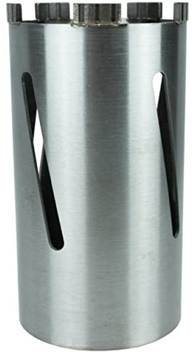 BoDi-TOOLS | Diamantbohrkrone Laser Turbo Beton Trocken M16 Kernbohrer für Beton, leicht armierten Beton, Mauerwerk & Ziegel NL: 180mm | Ø 127mm