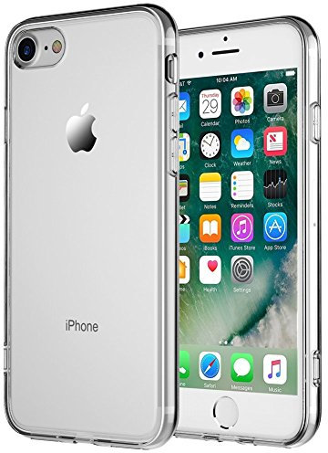LE11 iPhone 6plus Case, Transparent Clear Soft TPU Gel Cover and Screen Protector for iPhone 6 plus (iPhone 6 plus)