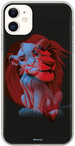 ERT GROUP Handyhülle für Apple iPhone 11 Original und offiziell Lizenziertes Disney Muster Simba & Friends 001 optimal an die Form des Handy angepasst, hülle aus TPU