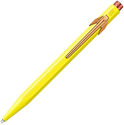 Caran d'Ache d'Ache d'Ache Kugelschreiber Claim your Style in Kanariengelb Limitierte Edition, mehrfarbig, one size, 1 Stück (1er Pack)