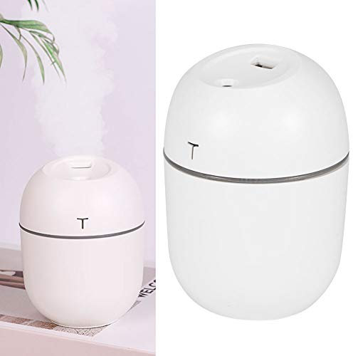 Mini humidificadores portátiles para dormitorio, 220 ml de escritorio USB lindo humidificador de aire personal para niños, oficina en casa, viajes, ultra silencioso, apagado automático temporizado