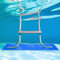 Trittmatte für Schwimmbadleiter, 90 x 22,9 cm, rutschfeste Texturunterlage für Innen- oder oberirdische Pools, 2,5 mm dick, Vinyl, Treppenstabilisierung, 2 Stück