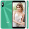 EL Smartphone ohne Vertrag, 4G Dual SIM Günstig Handy 16GB Speicher 128 GB erweiterbar Android Mobile Phone, 6C 5,5 Zoll IPS Display 5MP Dreifache Kameras 3 in1 Steckplatz Gesichtserkennung-Grün