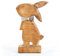 Logbuch-Verlag Hase Holz Figur 23 cm Osterhase Geschenk Ostern Deko Holzhase zum Hinstellen