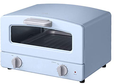 Mini horno eléctrico retro de 12 l, multifunción para tostar/asar/asar/hornear/deshidratar, 1000 W, temporizador de 60 minutos, máquina para hornear galletas con forma de cajón (co
